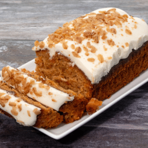 Nutty Carrot Crunch Cake