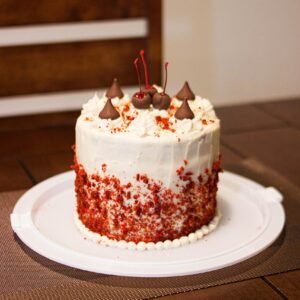 cake, chocolate, bakery, happy birthday, sweet, red velvet